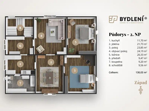 Prodej domu 314 m², pozemek 560 m²