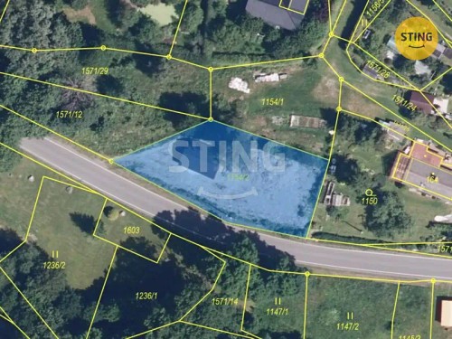 Prodej stavebního pozemku 954 m²