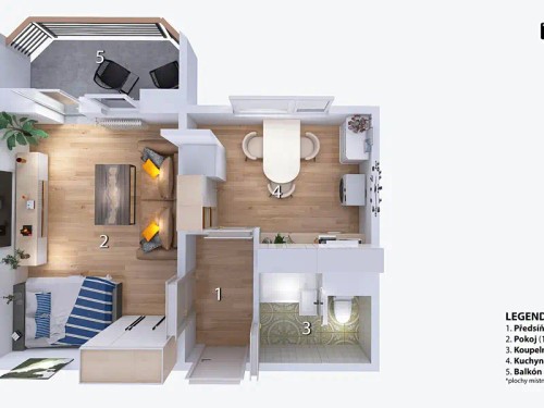 Prodej bytu 1+1 33 m²