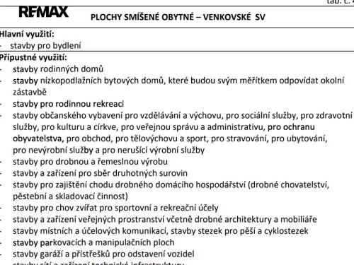 Prodej stavebního pozemku 704 m²