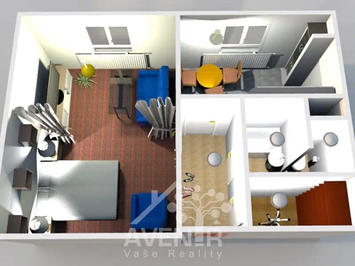 Prodej bytu 2+kk 32 m²