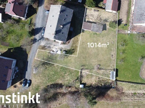 Prodej stavebního pozemku 1014 m²