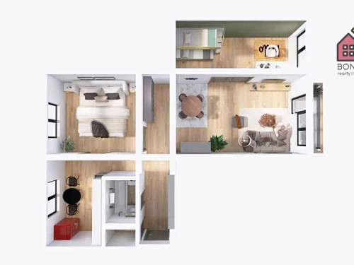 Prodaný  byt 3+1 64 m²