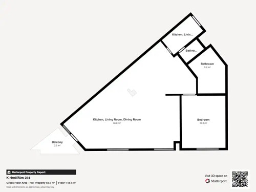 Prodej bytu 2+kk 60 m²
