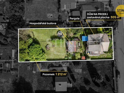 Prodej domu 610 m², pozemek 1212 m²