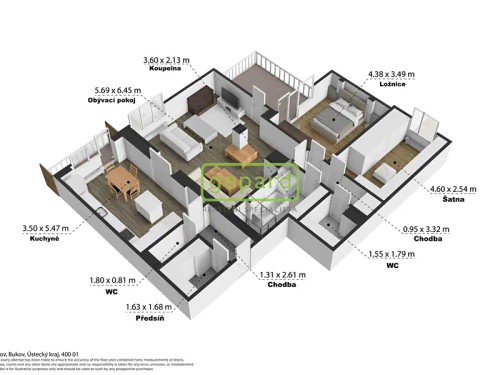 Prodej bytu 3+1 111 m²