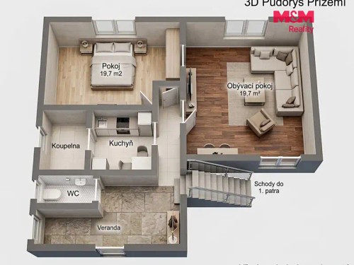 Prodej domu 90 m², pozemek 386 m²