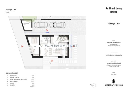 Prodej domu 140 m², pozemek 569 m²