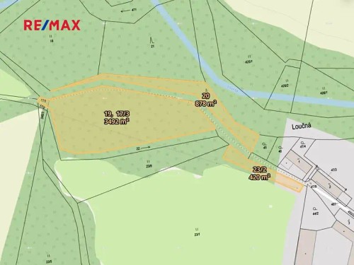 Prodej chaty 12 m², pozemek 4790 m²