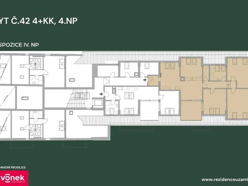 Prodej bytu 4+kk 125 m²
