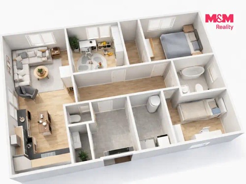 Prodej stavebního pozemku 1728 m²