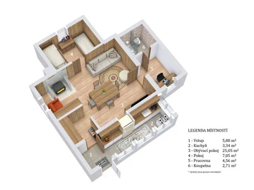 Prodej chaty 49 m², pozemek 491 m²