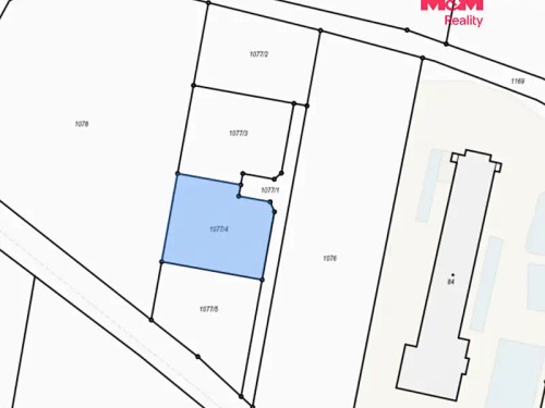 Prodej stavebního pozemku 802 m²