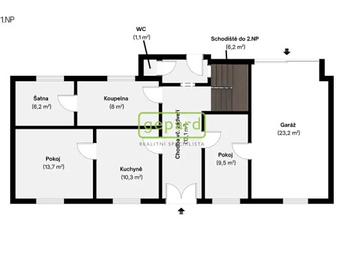 Prodej domu 242 m², pozemek 1003 m²