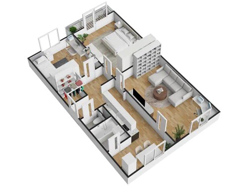 Prodej bytu 3+1 73 m²