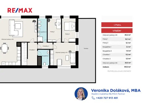 Prodaný dům 205 m², pozemek 1009 m²