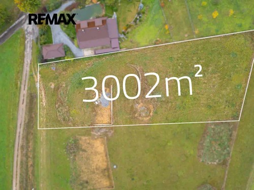 Prodej stavebního pozemku 3002 m²