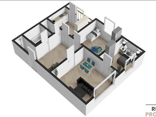 Prodej bytu 3+1 65 m²