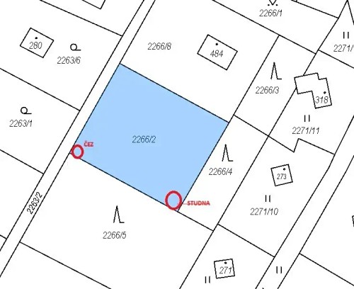 Prodej stavebního pozemku 760 m²