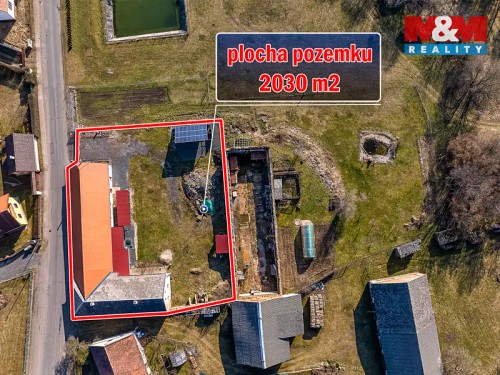 Prodej stavebního pozemku 2030 m²