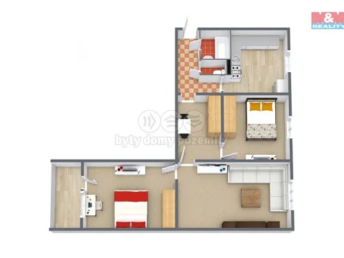 Prodaný byt 3+1 84 m²