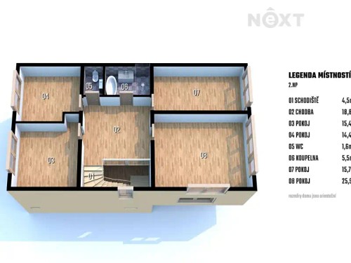 Prodej domu 255 m², pozemek 541 m²