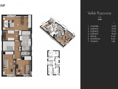 Prodej domu 190 m², pozemek 728 m²