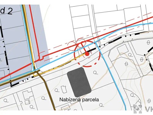 Prodej stavebního pozemku 858 m²