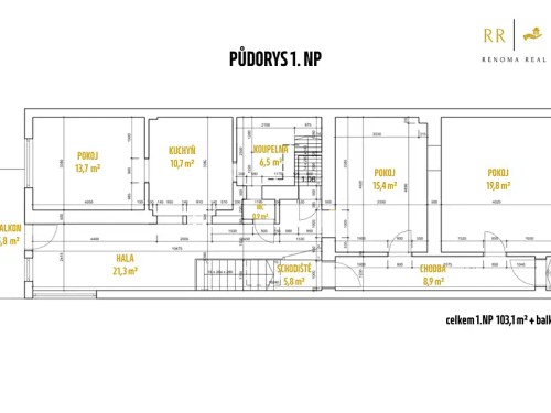 Prodej domu 103 m², pozemek 302 m²