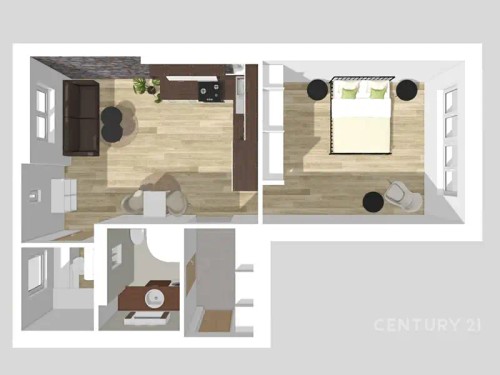 Prodej bytu 2+kk 51 m²