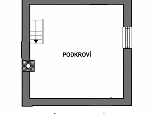 Prodej chaty 45 m², pozemek 1211 m²