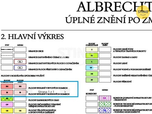 Prodej stavebního pozemku 16 m²