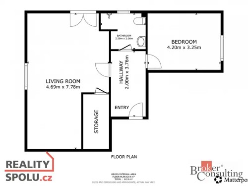 Prodaný byt 2+kk 63 m²