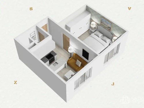 Prodej bytu 2+kk 38 m²