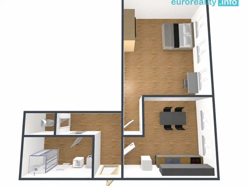 Prodaný  byt 1+1 62 m²