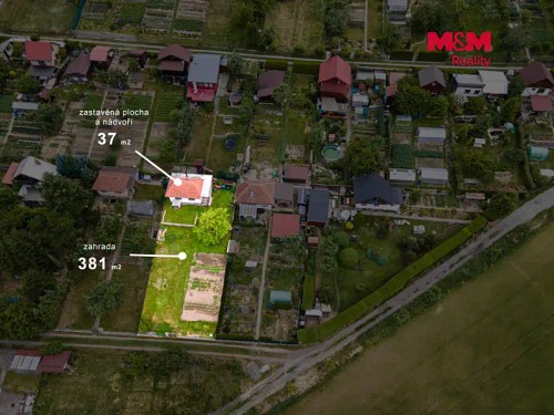 Prodej chaty 30 m², pozemek 418 m²