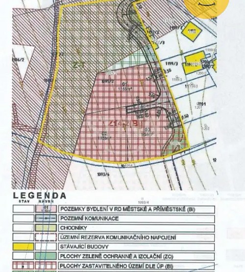 Prodej stavebního pozemku 8439 m²