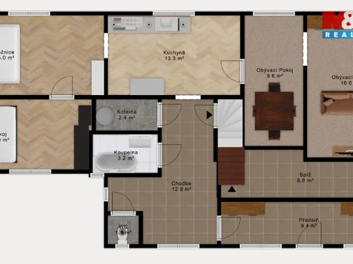 Prodej domu 103 m², pozemek 2055 m²