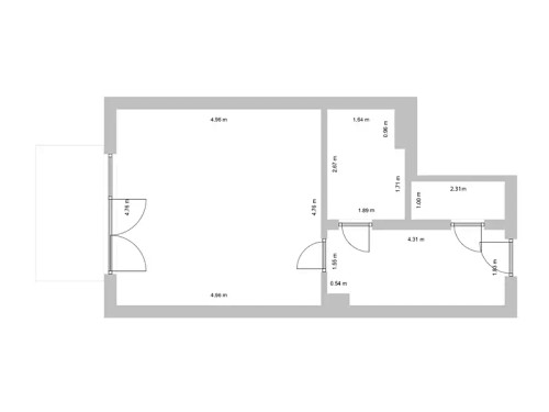 Prodaný byt 1+kk 38 m²