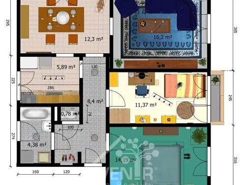 Prodej bytu 4+1 75 m²