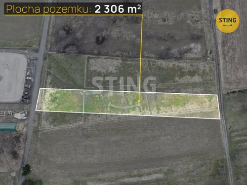Prodej stavebního pozemku 2306 m²