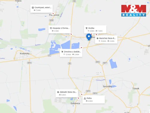 Prodej stavebního pozemku 2355 m²