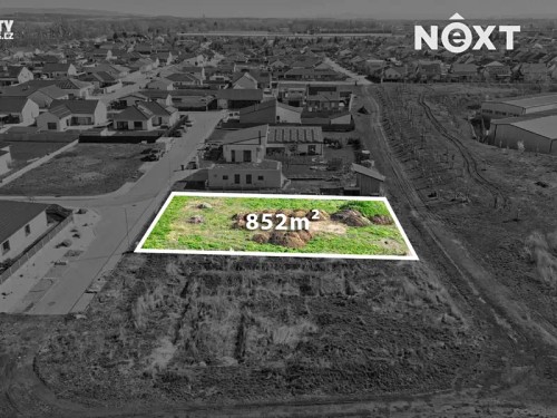 Prodej stavebního pozemku 852 m²