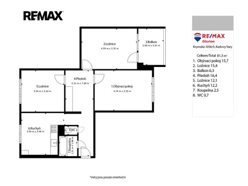 Prodej bytu 3+1 77 m²