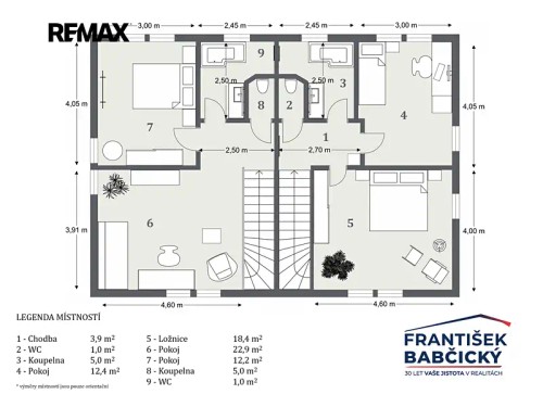Prodej domu 220 m², pozemek 322 m²