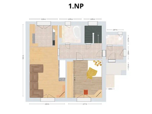 Prodej domu 202 m², pozemek 1087 m²