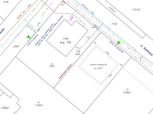 Prodej stavebního pozemku 401 m²