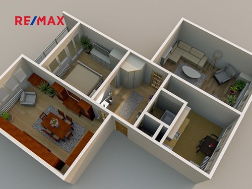 Prodaný byt 3+1 71 m²