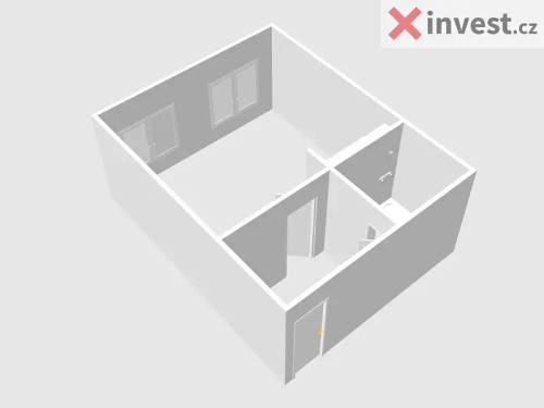 Prodaný  byt 1+kk 28 m²