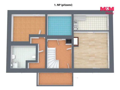 Prodej chalupy 250 m², pozemek 4516 m²